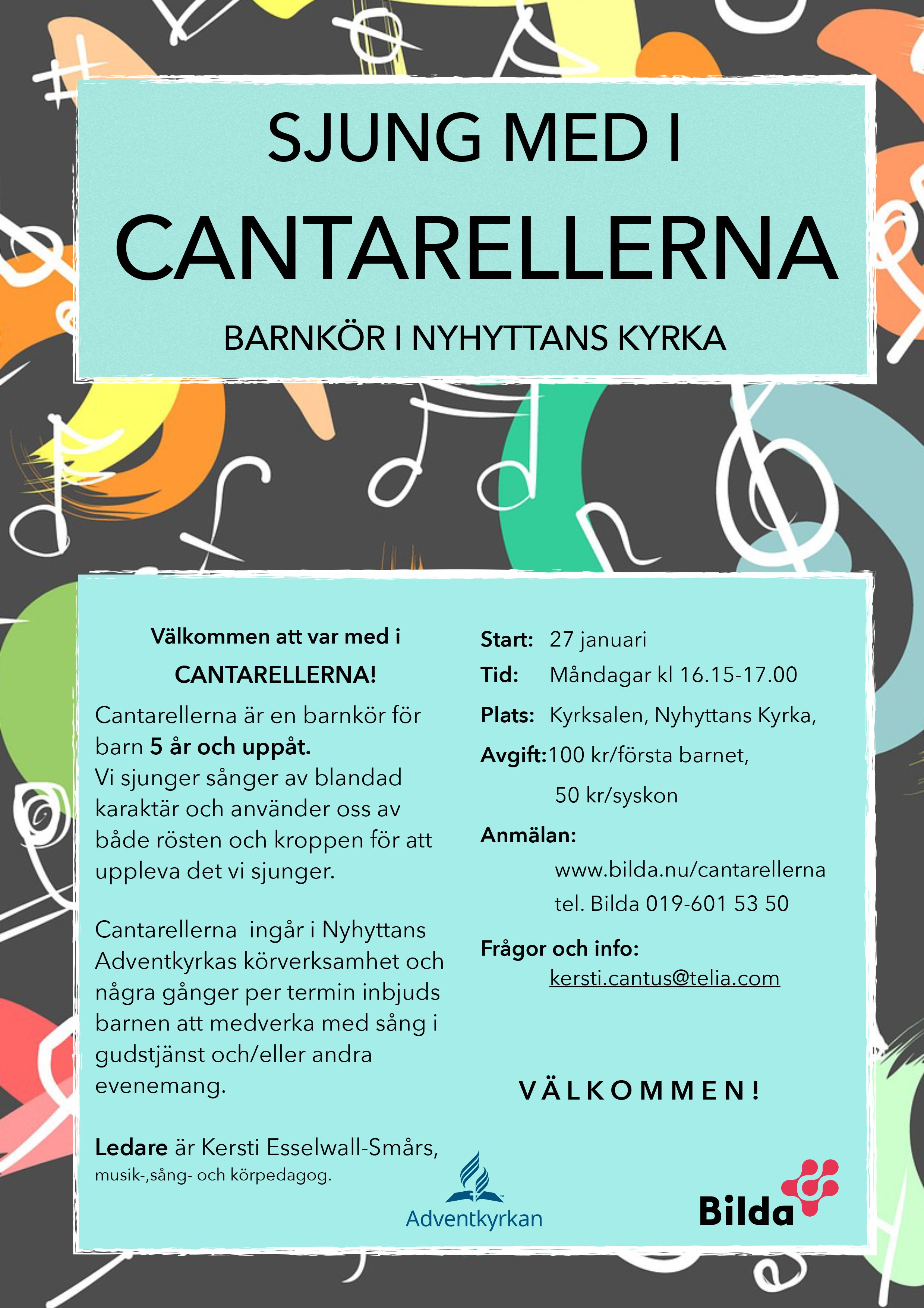 Barnkören Cantarellerna i Nyhyttan