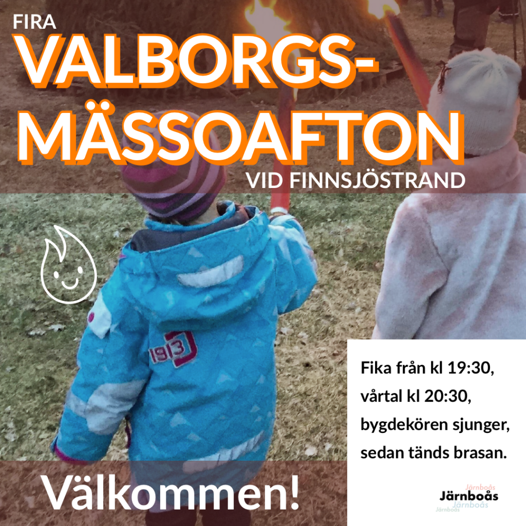 Fira Valborgsmässoafton i Järnboås