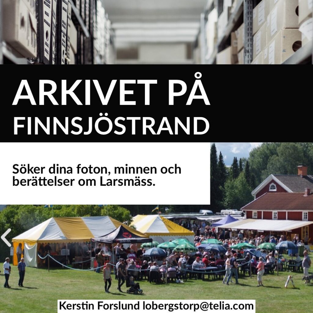 Arkivet söker bilder och berättelser om Larsmäss