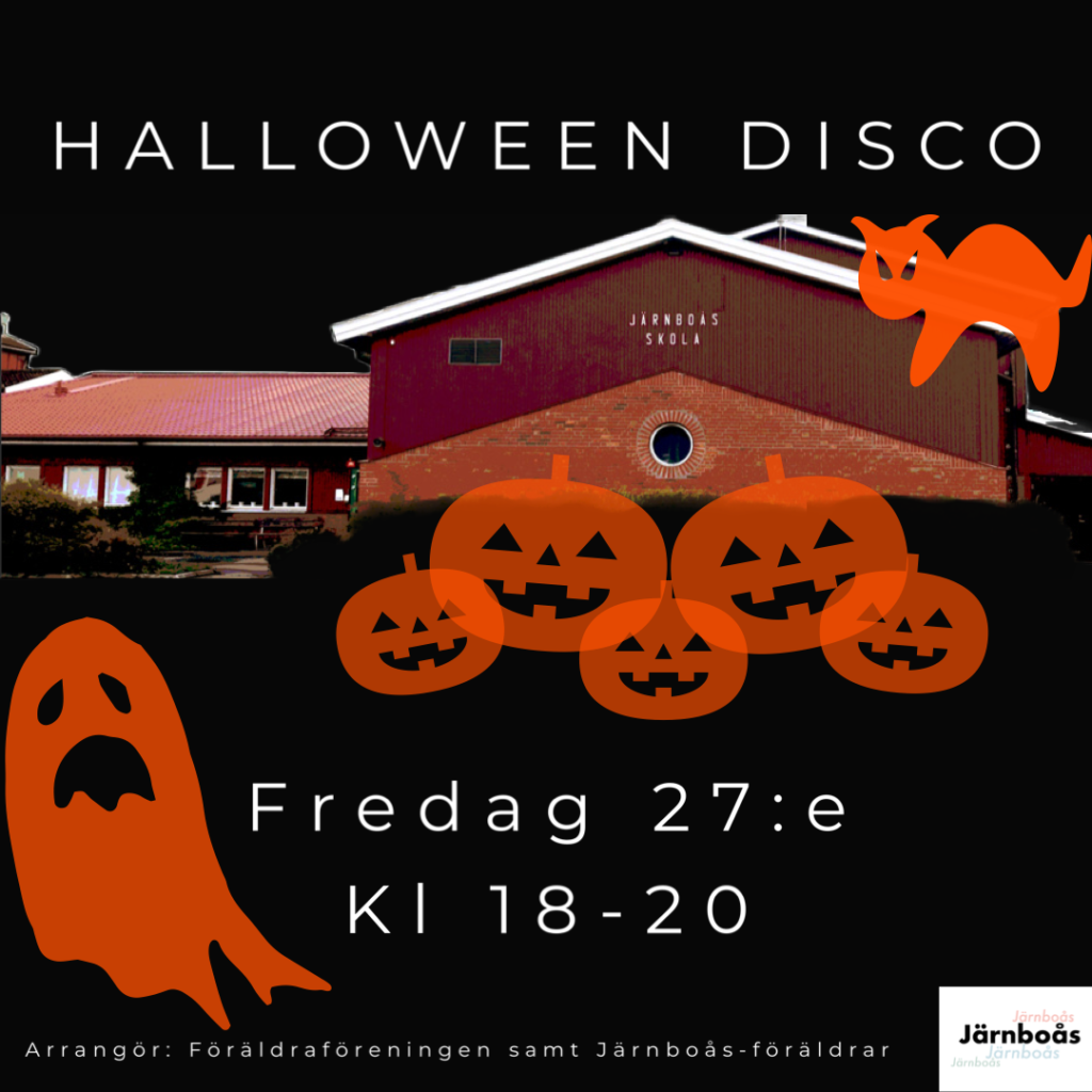 Halloweendisco I Järnboås 2023