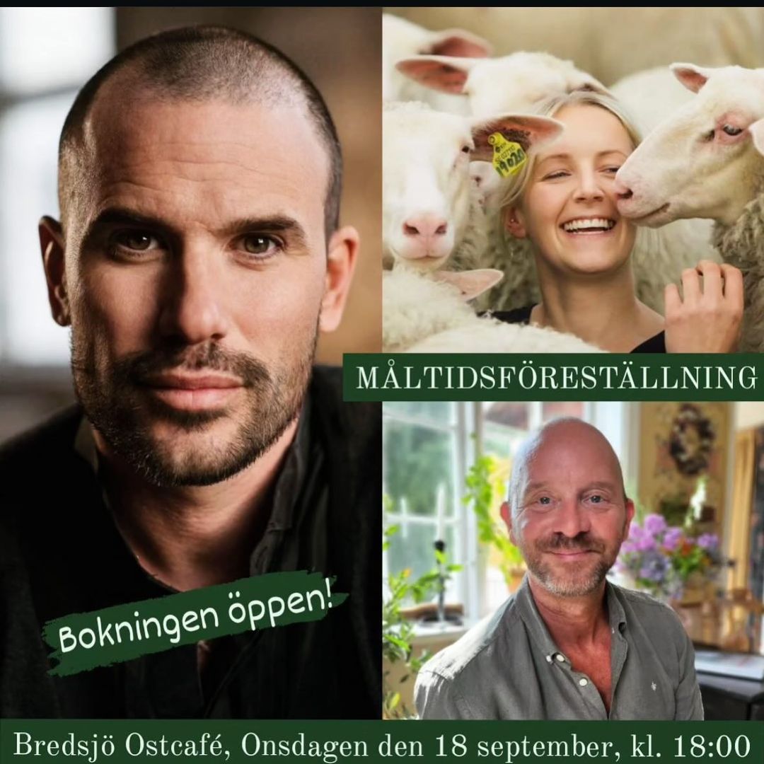 Måltidsföreställning hos Bredsjö Blå