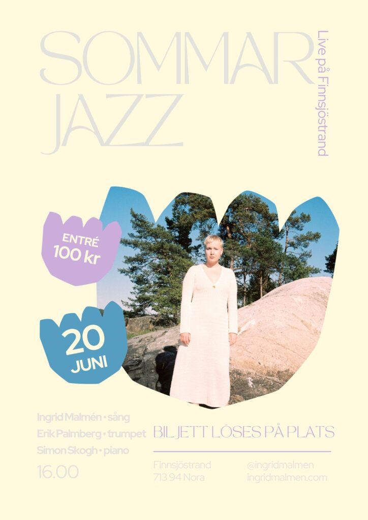 Sommarjazz affisch