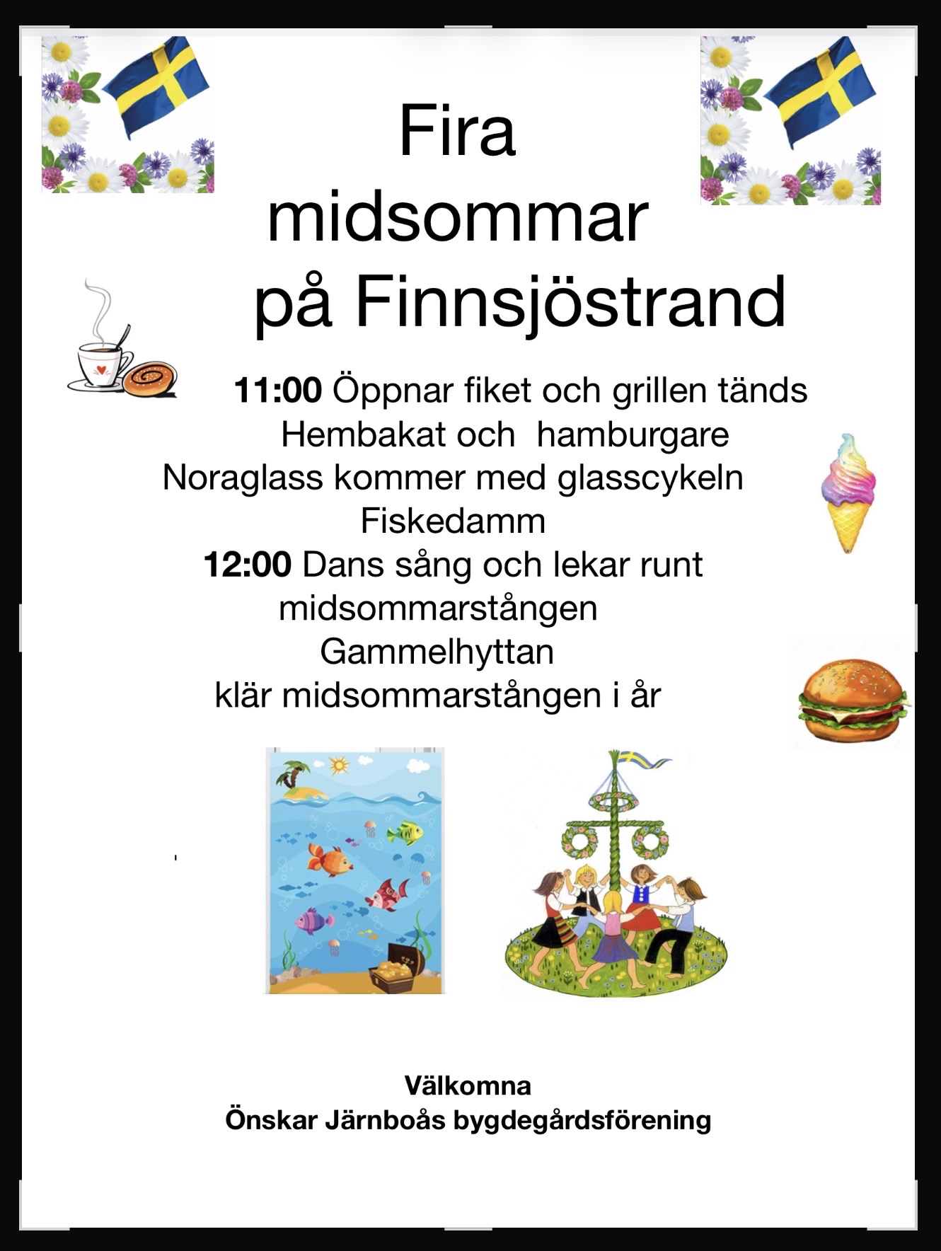 Midsommarafton 2026 i Järnboås